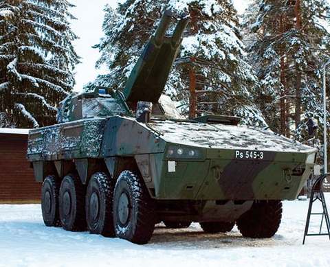 Миномёт AMOS